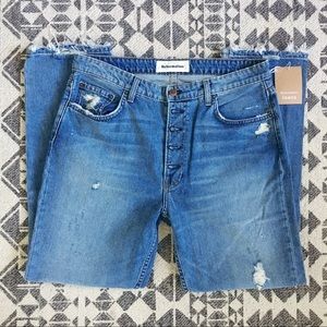 Reformation Winona Slim Button Fly Jean